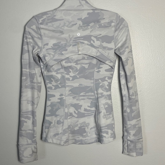 Lululemon Define Camo Jacket Incognito Alpine White Multi Color Size 2 - Picture 10 of 14